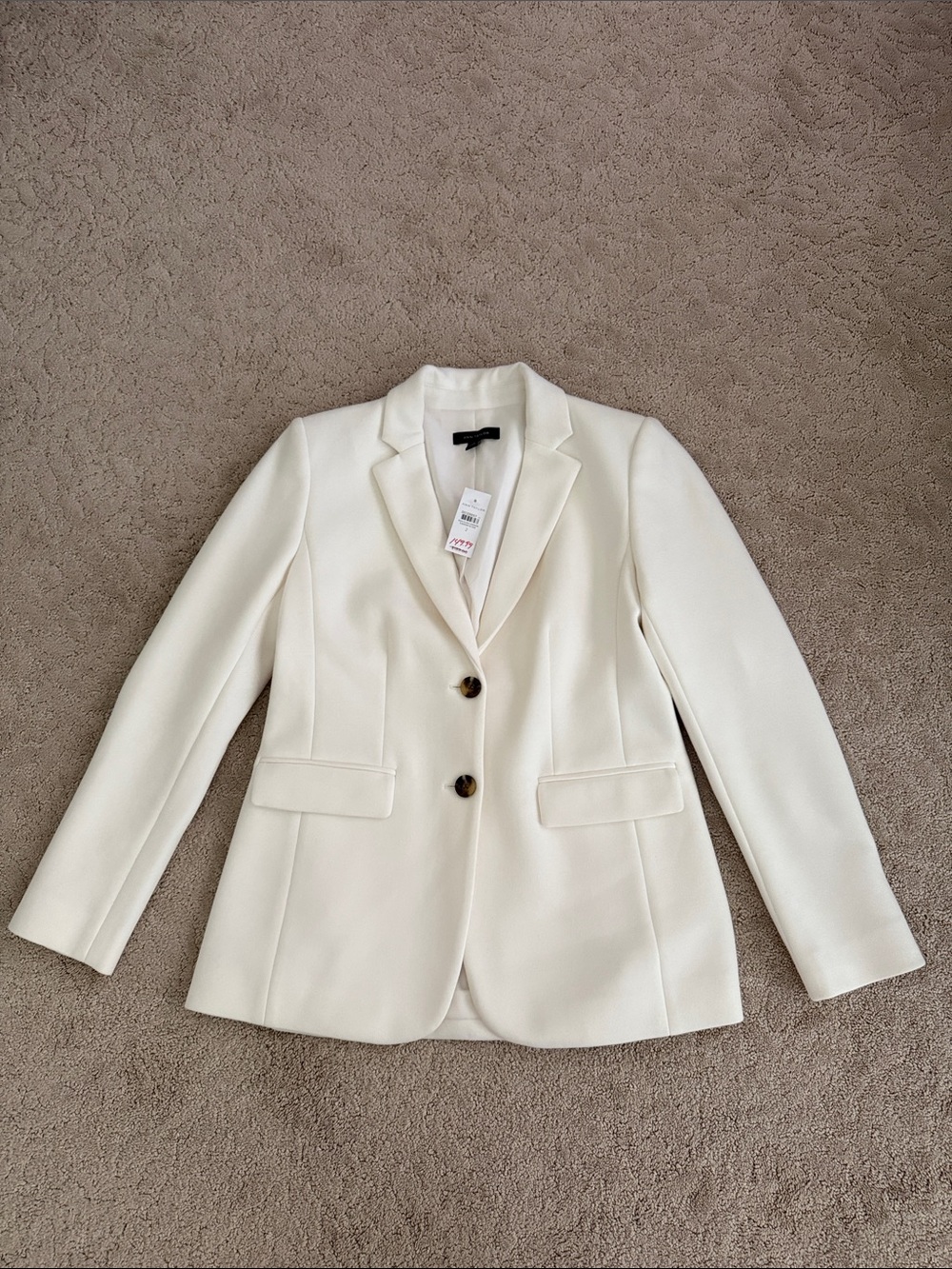 Ann Taylor Single-Breasted Tailored Blazer